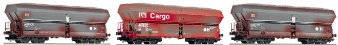 Set of 3 high capacity hopper cors type Falns183 (factory weathered)<br /><a href='images/pictures/Fleischmann/233035.jpg' target='_blank'>Full size image</a>